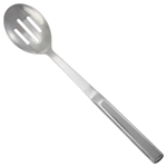 Winco Deluxe Hollow-Handle Slotted Serving Spoon - 11 3/4