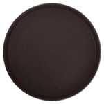 Winco Easy Hold Tray, Round, Brown