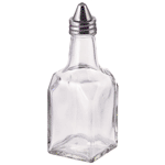 Winco G-104 Oil & Vinegar Cruet, 6 Oz. (Rack sold separately)