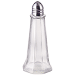 Winco G110 Salt Shaker, Tower, Chrome Plated Metal Top, 1 Oz.