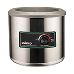 Winco Round Electric Food Cooker / Warmer, 7 Quart