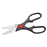 Winco Stainless Steel Kitchen Shears with Plastic Handle