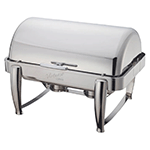 Winco Virtuoso Collection Full Size Roll Top Chafer