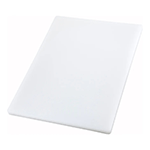 Winco White Rectangular Cutting Board, 15" x 20" x 1"