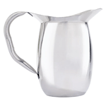 Winco WPB-2 Stainless Bell Pitcher 2 Quart