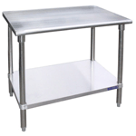 SS3636 Work Table All Stainless Steel, 36